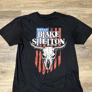 Blake Shelton Cotton T-Shirt Mens M Medium Friends And Heroes Tour